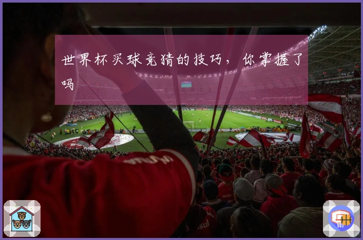 世界杯买球竞猜的技巧，你掌握了吗